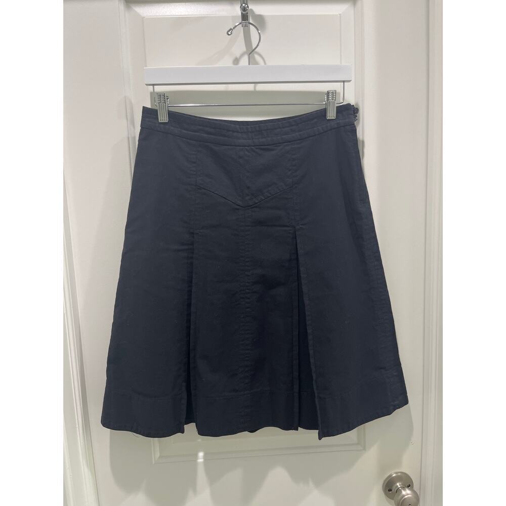 Marc Jacob’s Black Pleated Midi Skirt Sz 6